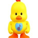 Dancing Duck Toy Dancing Singing Musical Duck with LED Light Flapping Light Up Dancing Duck Modes