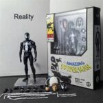 Anime The Amazing Spider-man Mafex 147 S.h.figuarts Spider Man Venom Symbiotic Action Figure 6" Action Figures Model Toy