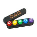 Korean Gonggi Game Set Traditional Play Game Stone Catching Toy Interactive Hand Eye Coordination Training Gonggi Board Games