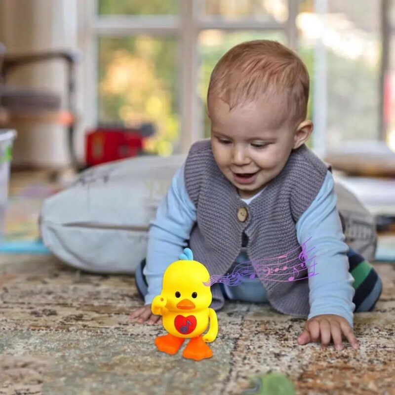 Dancing Duck Toy Dancing Singing Musical Duck with LED Light Flapping Light Up Dancing Duck Modes - Image 7