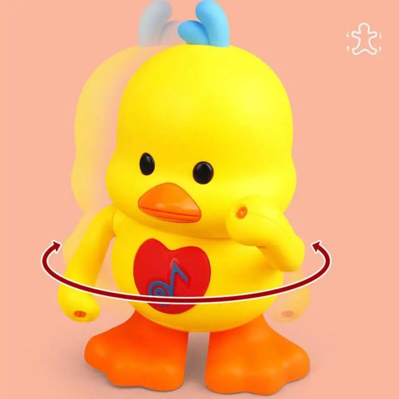Dancing Duck Toy Dancing Singing Musical Duck with LED Light Flapping Light Up Dancing Duck Modes - Image 5