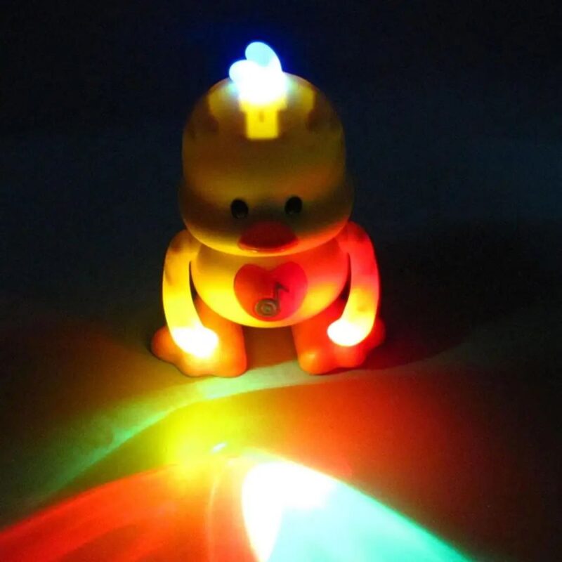 Dancing Duck Toy Dancing Singing Musical Duck with LED Light Flapping Light Up Dancing Duck Modes - Image 3
