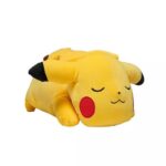 Pokemon Pikachu Sleeping Cuddle Plush Buddy Toy Stuffed Animal Ultra Soft