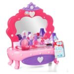 Light-Up Vanity Set with Storage Drawer, 7 Pieces