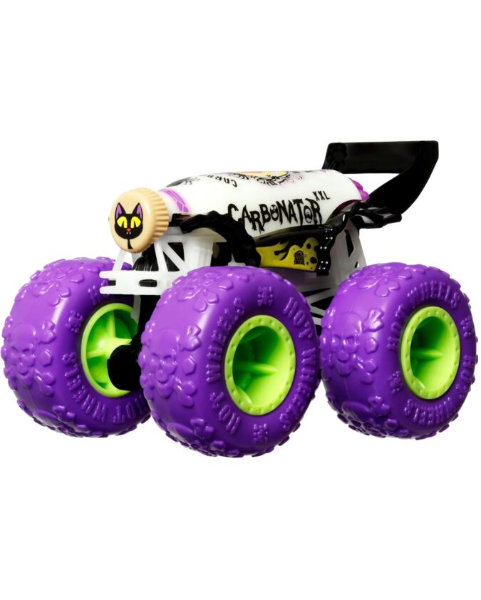 Wheels Monster Trucks Die-Cast 1:64 Scale Toy Truck that Glows in the Dark